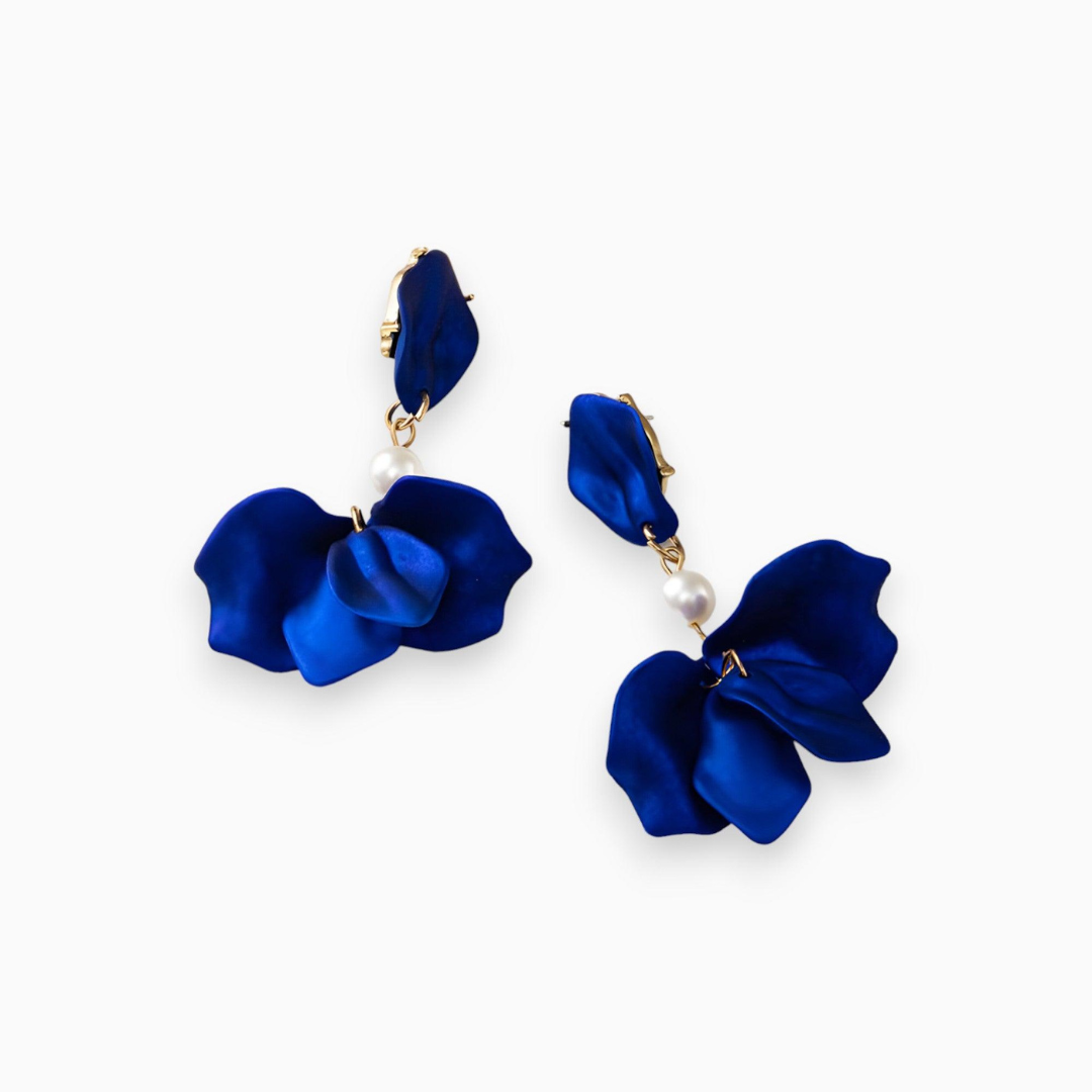 Dames Oorbellen met Parels en Verguld Design 0