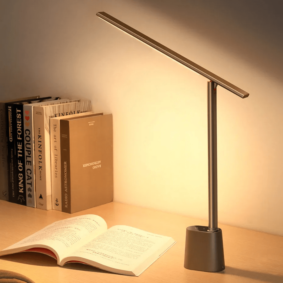 Dames Opvouwbare LED Bureaulamp met Dimbare Functie 0