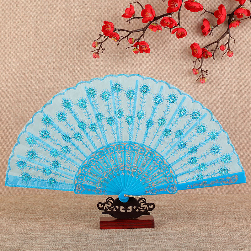 Dames Opvouwbare Ventilator Artistiek Decoratief 0