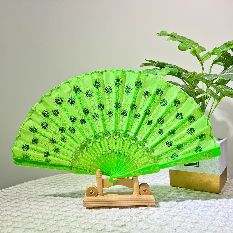 Dames Opvouwbare Ventilator Artistiek Decoratief 1