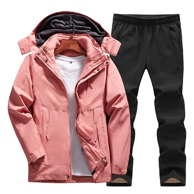 Dames Outdoor Set Met Fleecejack 7