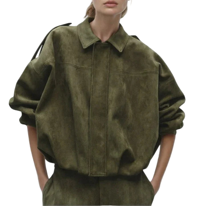 Dames Oversized Bomberjack Casual Stijl 0