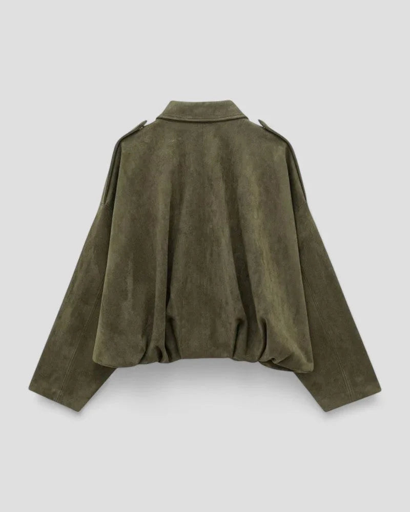 Dames Oversized Bomberjack Casual Stijl 2