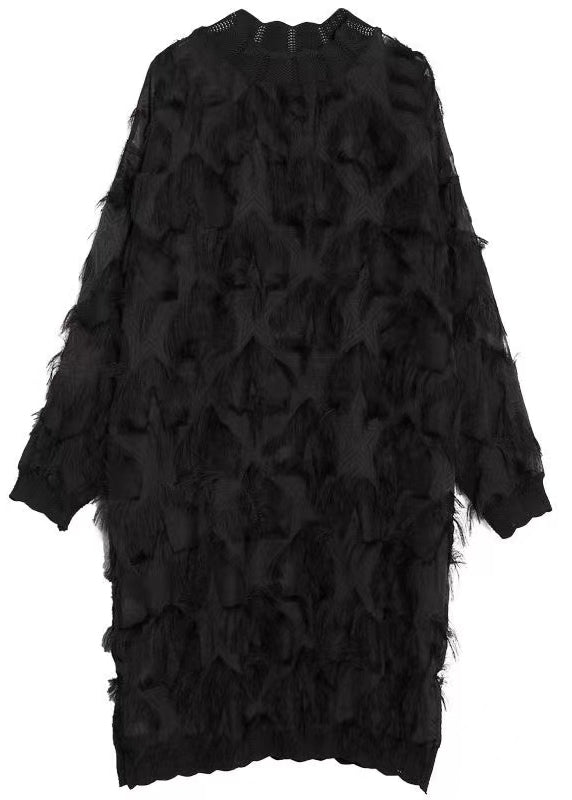 Dames Oversized Jurk met Kanten Details voor Zomeruitstapjes 3