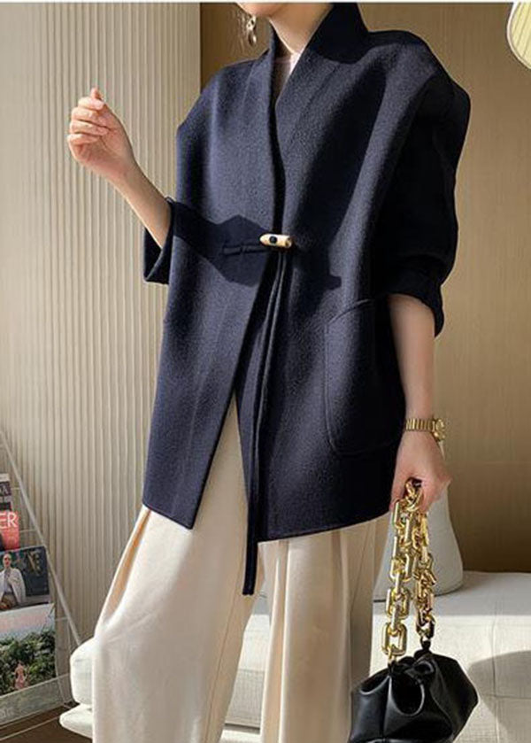 Dames Oversized Winterjas met Zakjes en Kwastjes 4