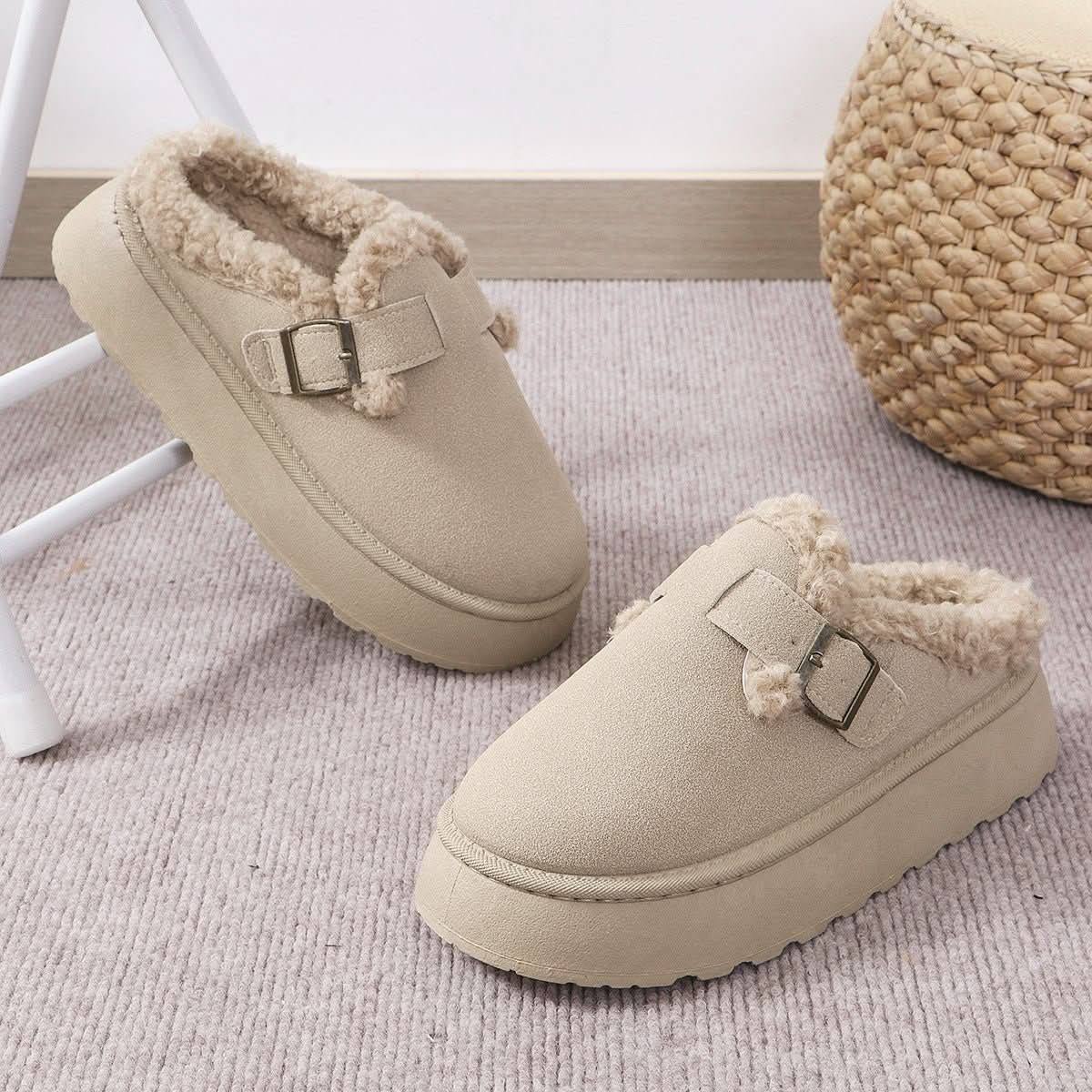 Dames Pantoffels Pluche Comfortabel 1