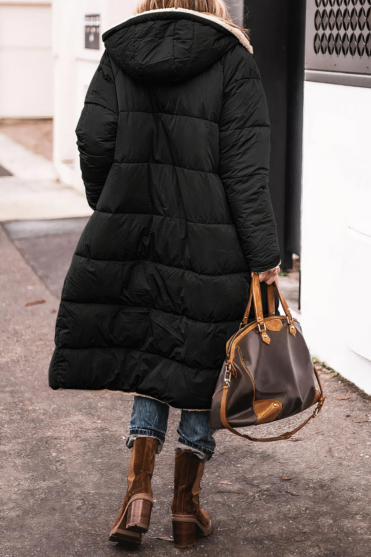 Dames Parka Dubbelzijdig Met Teddyvoering - Winterjas Parka Dames voor Koude Dagen 1