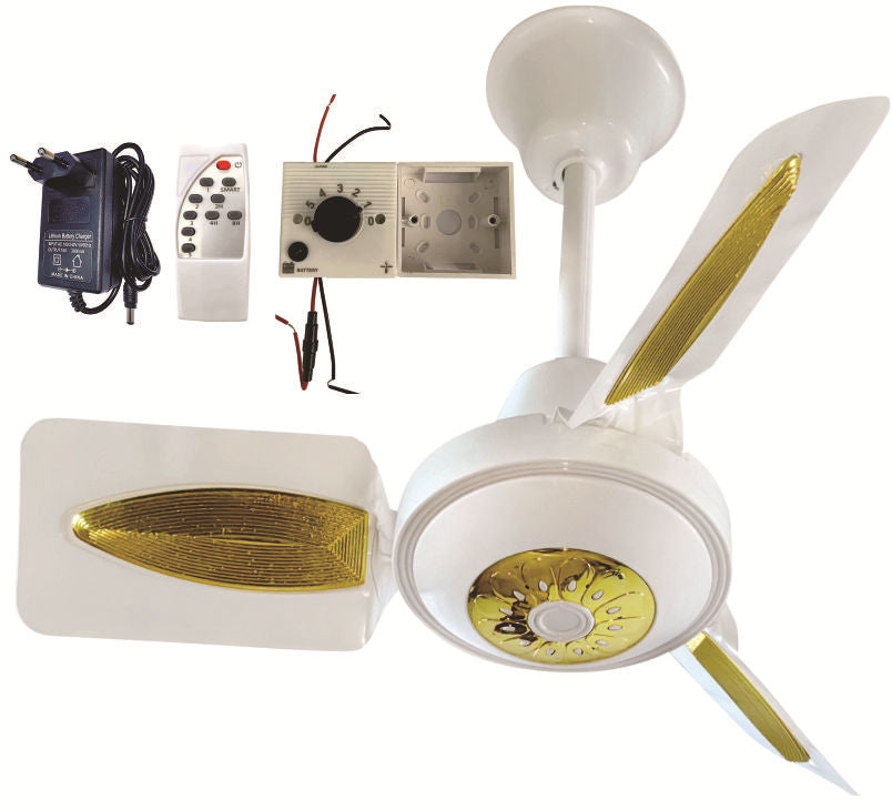 Dames Plafondventilator Met LED Verlichting Modern Design 0