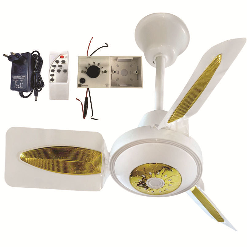 Dames Plafondventilator Met LED Verlichting Modern Design 5