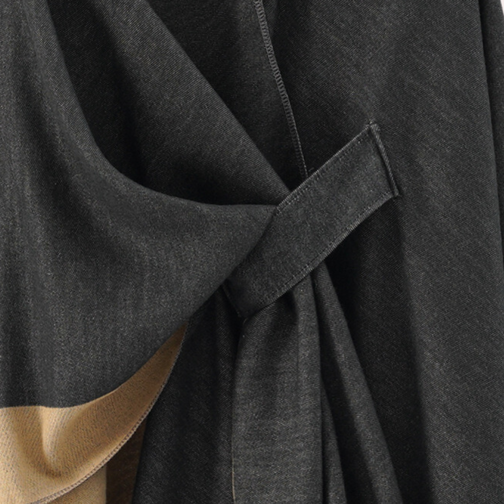 Dames Poncho Imitatie Kashmir Casual en Trendy 2
