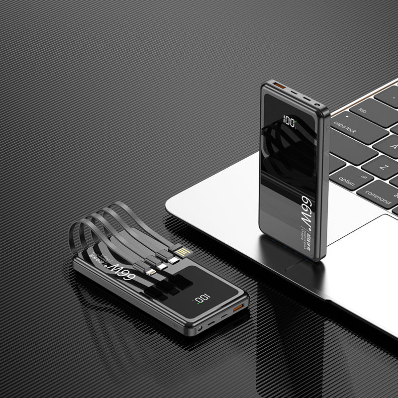Dames Powerbank Compact Met Snellaadfunctie 0