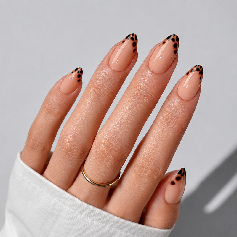 Dames Press-On Nagels Met Dierenaccenten 1