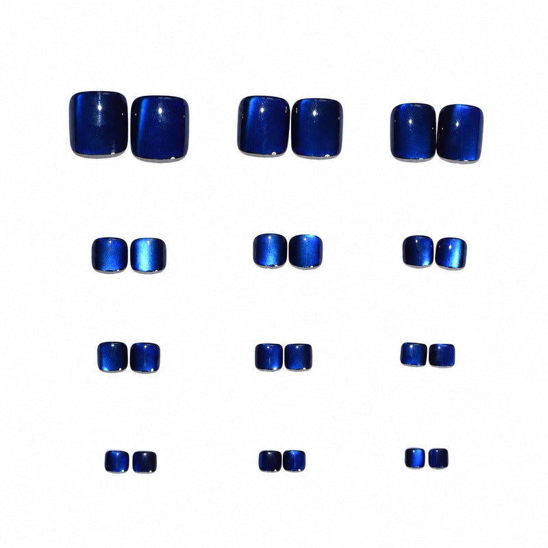 Dames Press-on Nagels Met Print Stijlvol Design 3