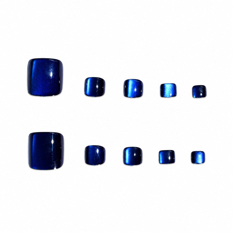 Dames Press-on Nagels Met Print Stijlvol Design 4