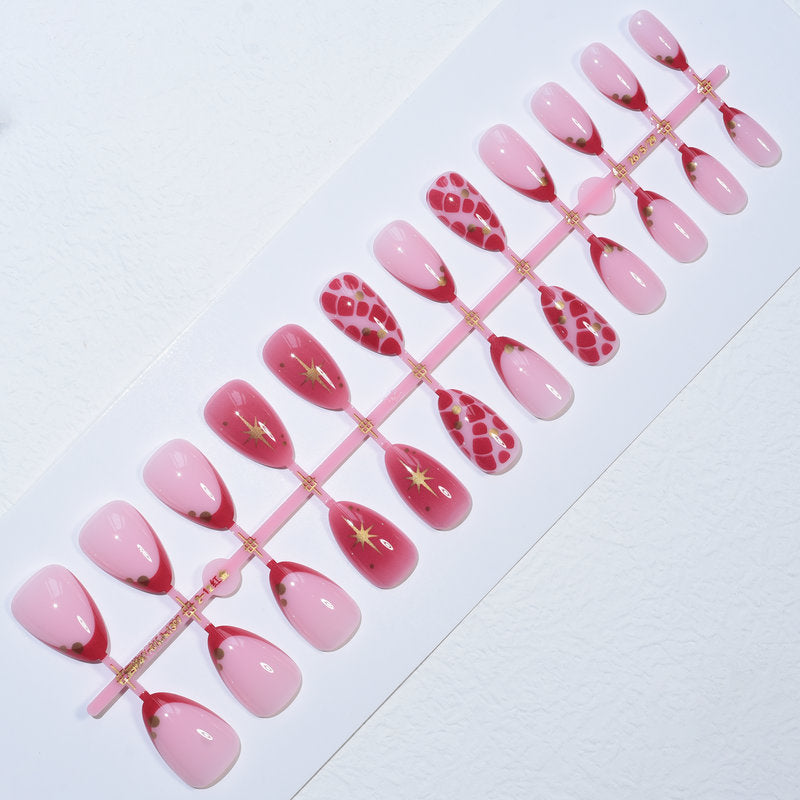 Dames Press On Nagels Artistiek Ontwerp voor Creatieve Manicures 5