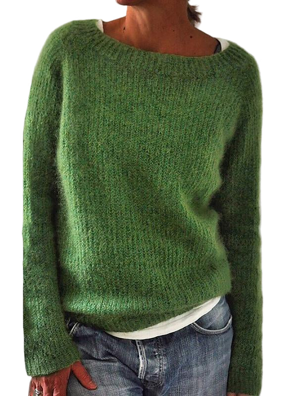 Dames Pullover Lange Mouwen Luxe Materiaal 0