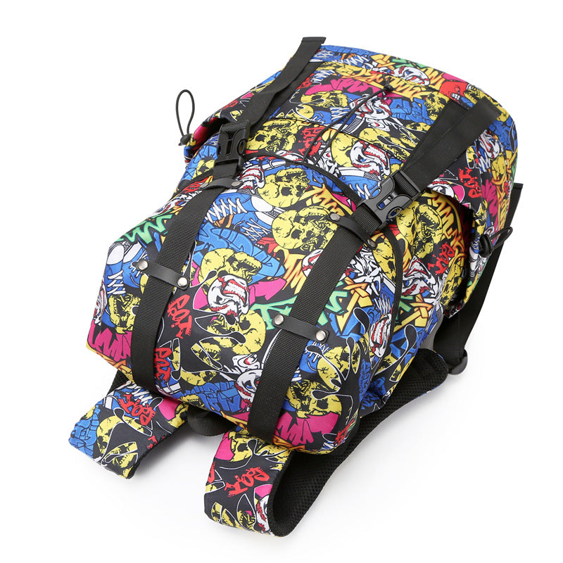 Dames Rugzak Bloemenprint met Laptopcompartiment Modern Design 2