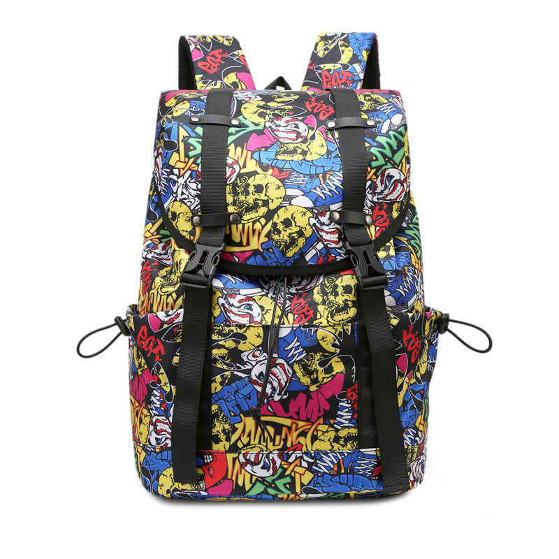 Dames Rugzak Bloemenprint met Laptopcompartiment Modern Design 6