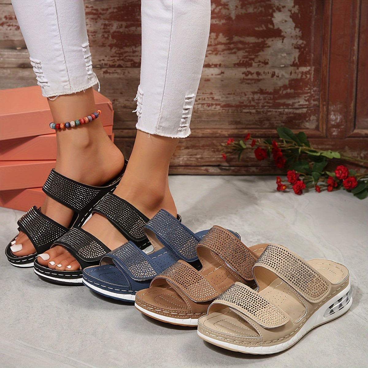 Dames Sandalen Ergonomisch Ontwerp Comfortabel 8