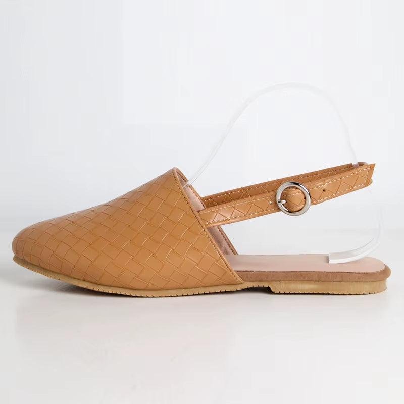 Dames Sandalen Handgeweven Comfortabele Slip-On Textiel 5