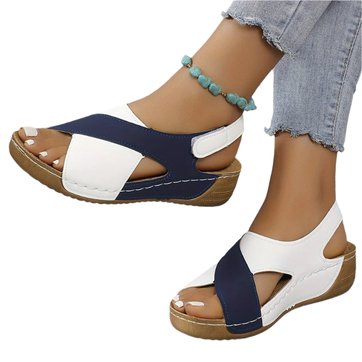 Dames Sandalen Orthopedisch Comfortabel Modern Met Verstelbare Banden 0