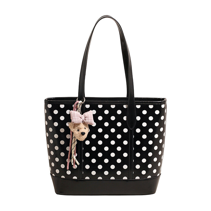 Dames Schoudertas met Stippenprint Casual Design 5