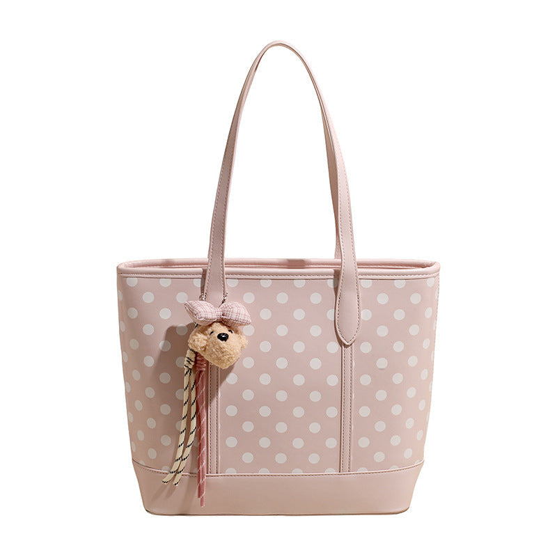 Dames Schoudertas met Stippenprint Casual Design 6