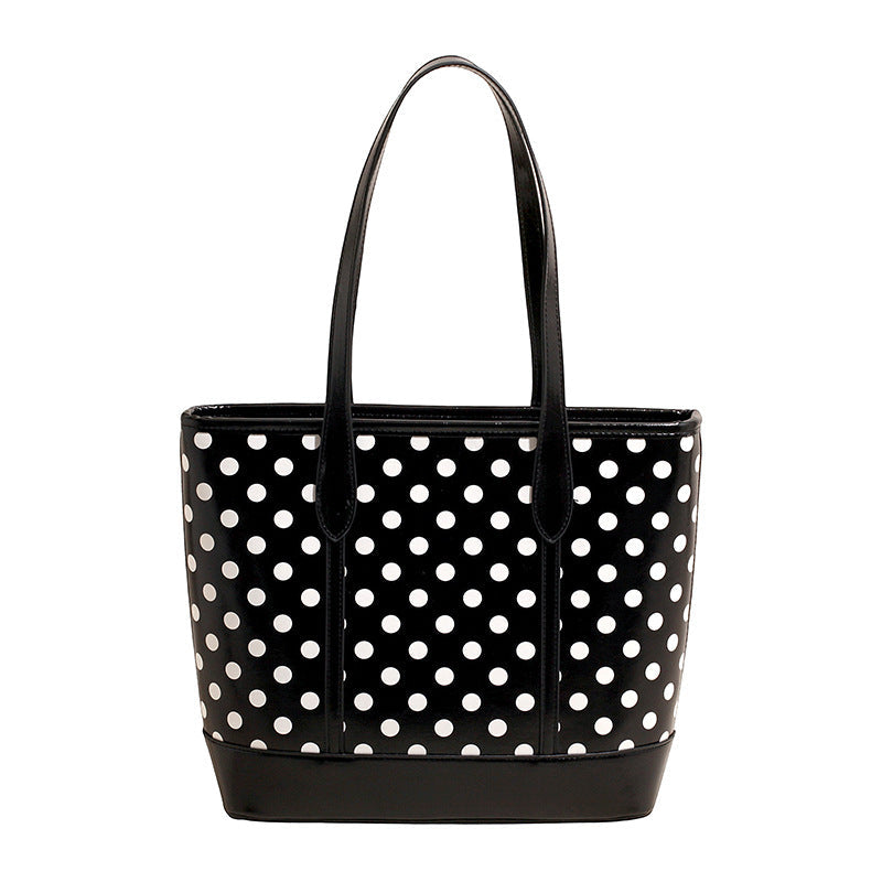 Dames Schoudertas met Stippenprint Casual Design 7