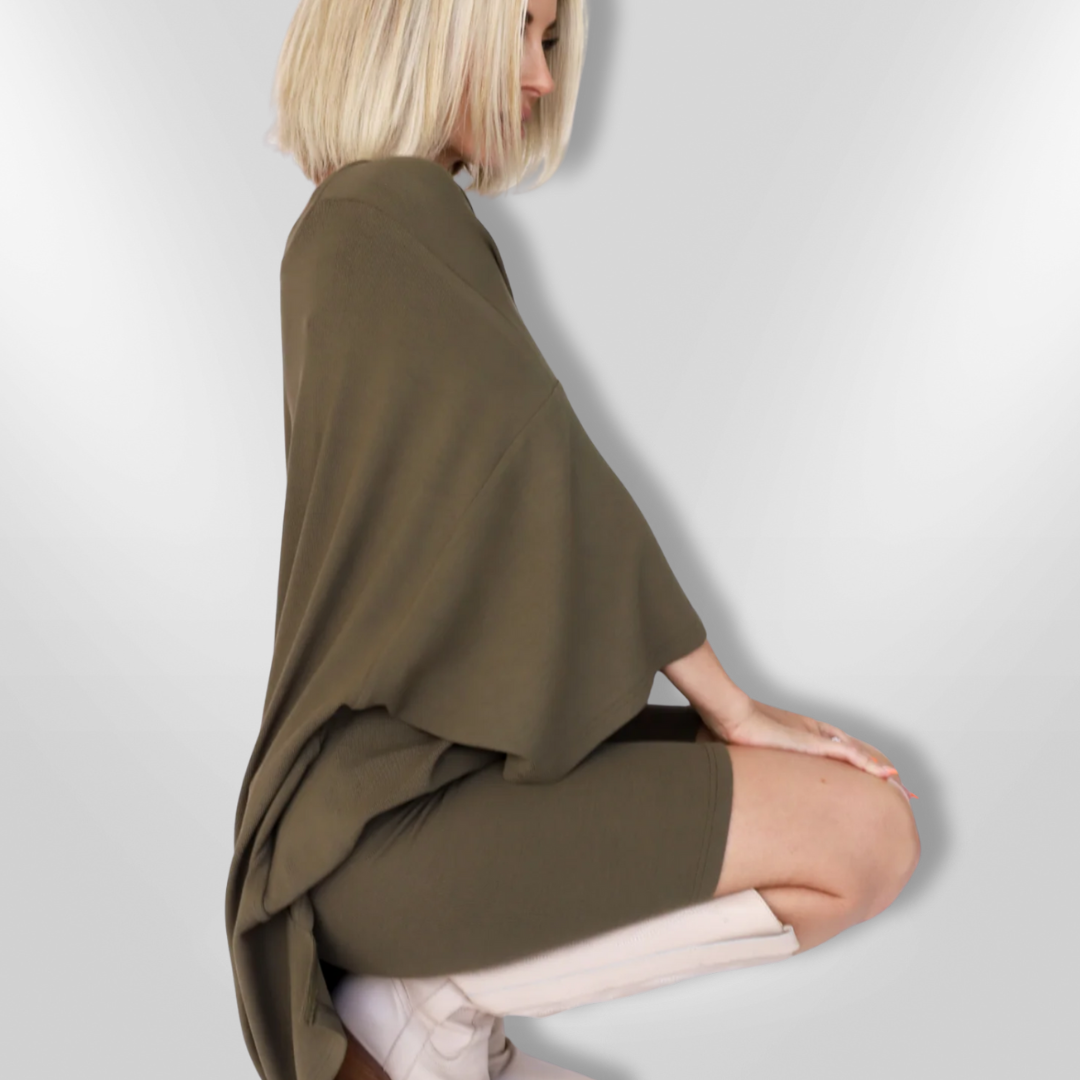 Dames Set Casual Oversized Katoen 4