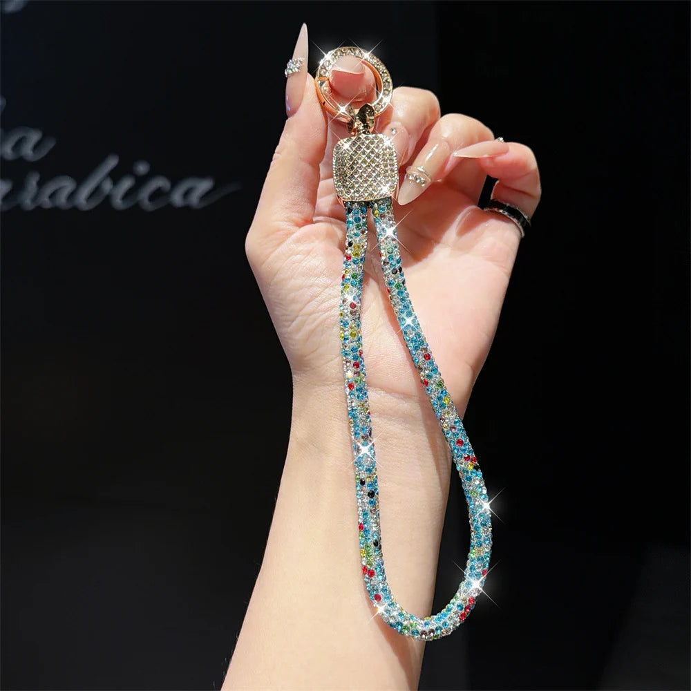 Dames Sleutelhanger Strass Strik Design 7
