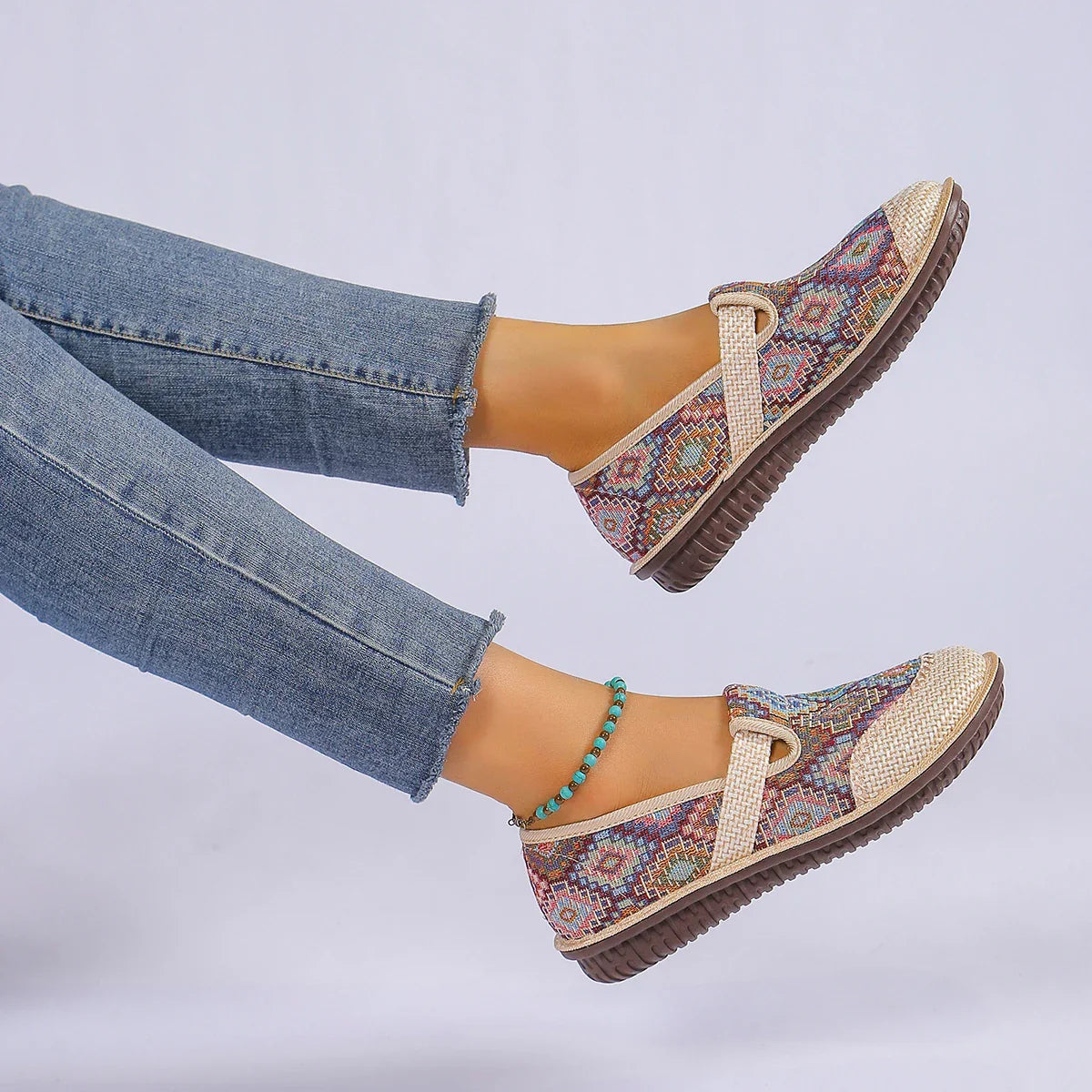 Dames Slip-On Schoenen Comfortabel Ademend 1
