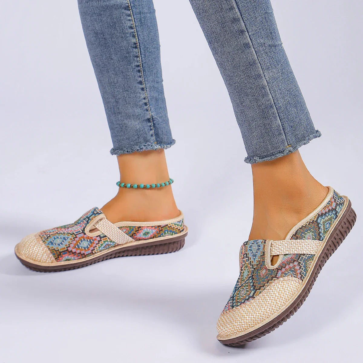 Dames Slip-On Schoenen Comfortabel Ademend 7