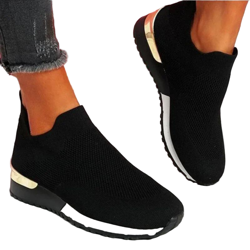 Dames Slip-On Sneakers Minimalistisch Design 0