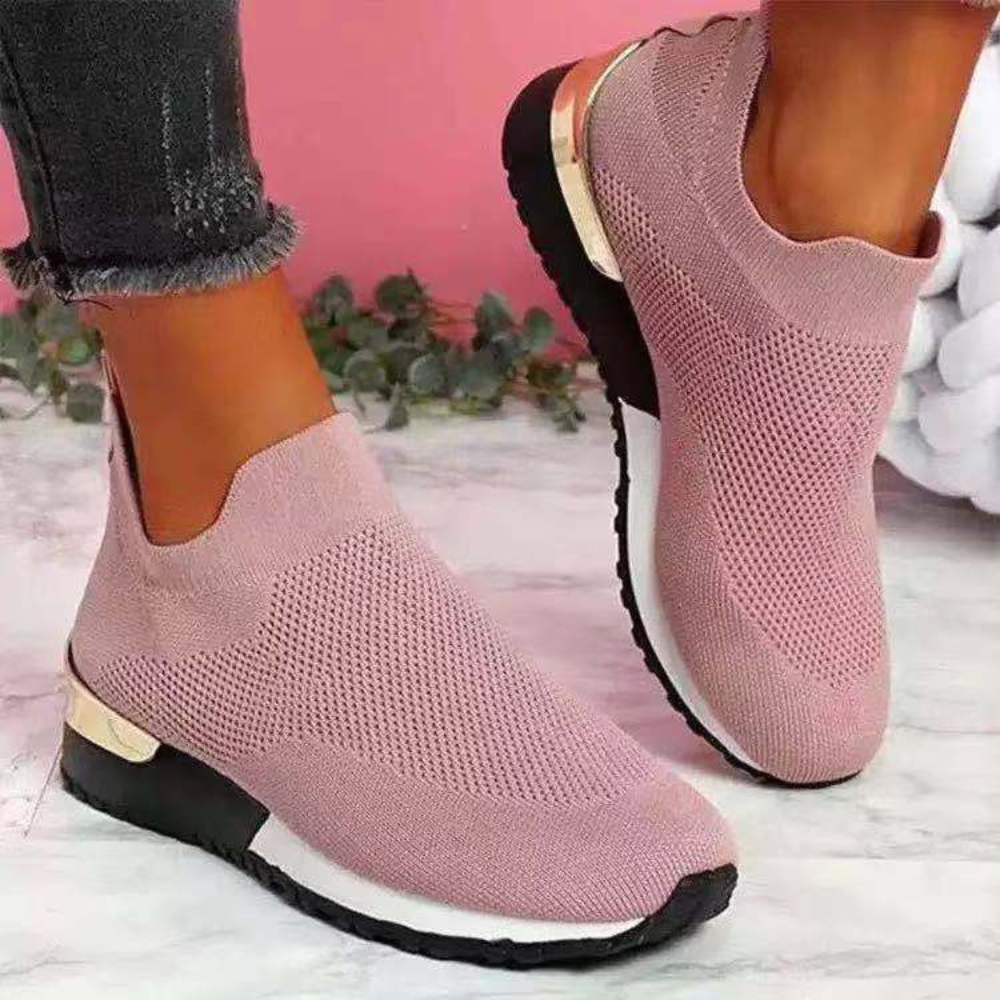 Dames Slip-On Sneakers Minimalistisch Design 5