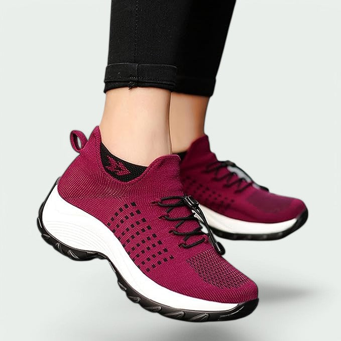 Dames Sneakers Ademend Mesh Comfort met Antislipzool en Gewatteerde Zool 2