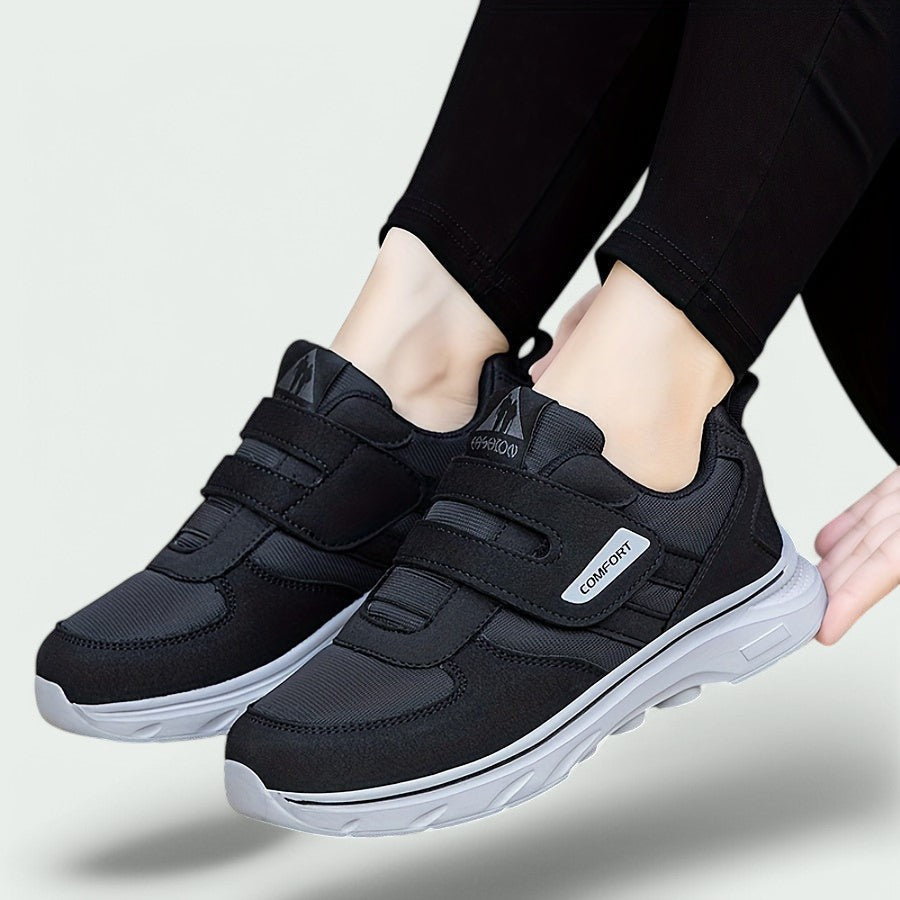 Dames Sneakers Met Velcro Ademend Mesh Rubber Zool 2