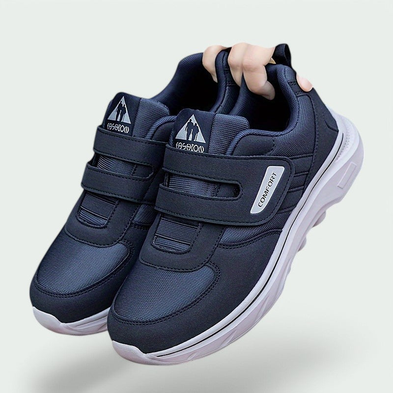 Dames Sneakers Met Velcro Ademend Mesh Rubber Zool 3