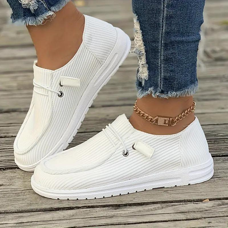 Dames Sneakers Slip-On Casual Hoogwaardige Stoffen 1