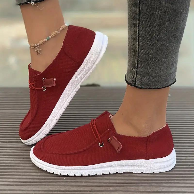 Dames Sneakers Slip-On Casual Hoogwaardige Stoffen 2