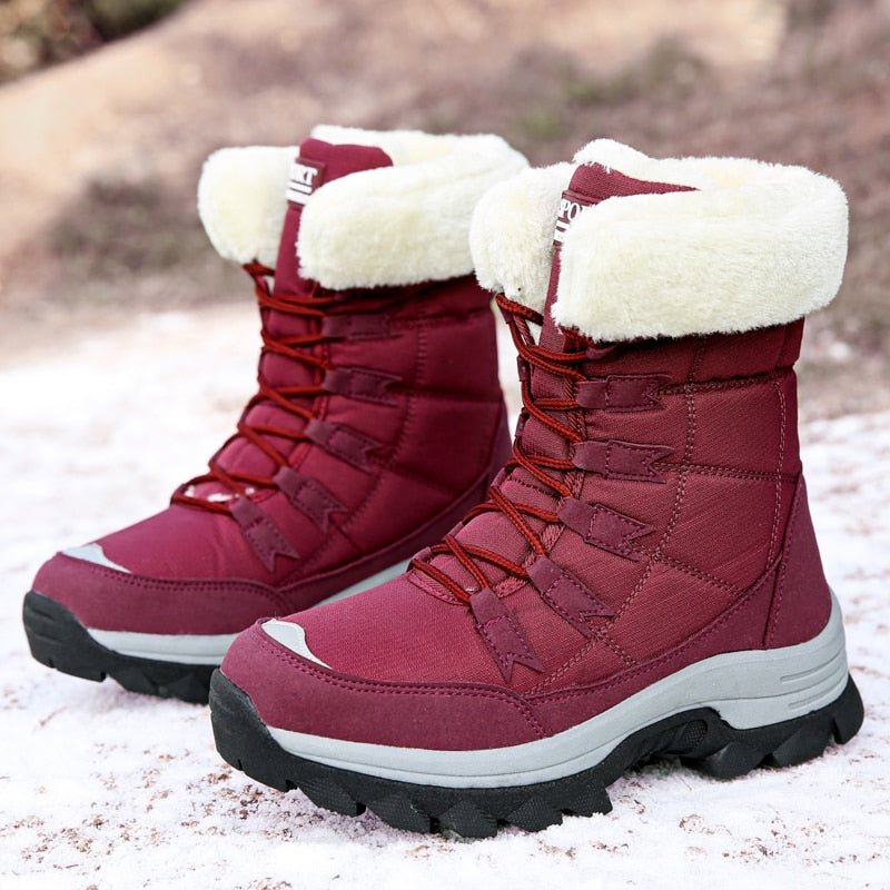 Dames Snowboots Warm Gevoerd 11