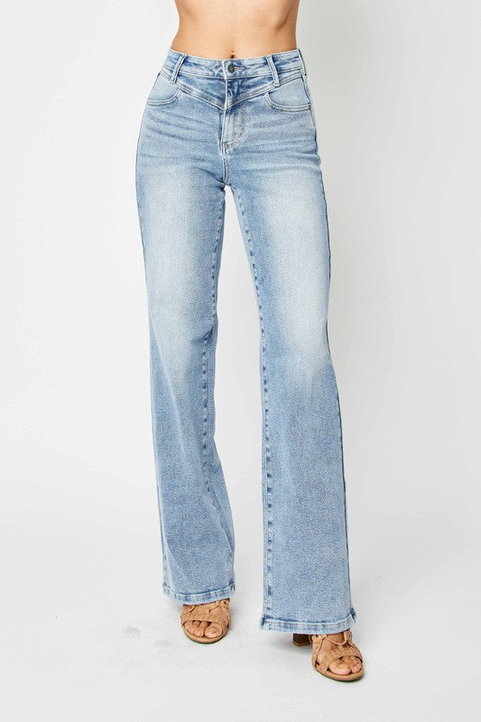 Dames Spijkerbroek Hoge Taille Retro Denim 1