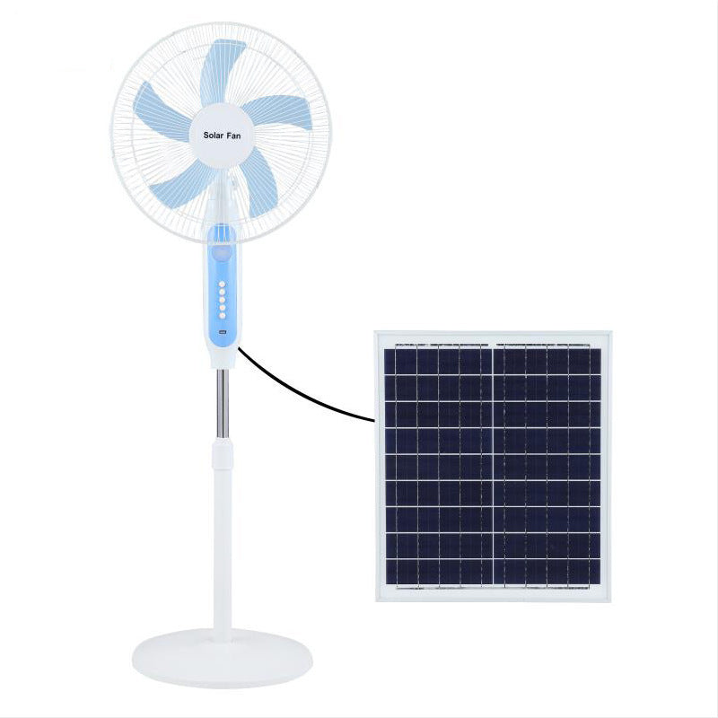 Dames Staande Ventilator Zonne-energie Met Afstandsbediening 0