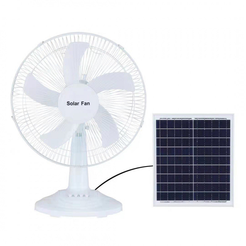 Dames Staande Ventilator Zonne-energie Met Afstandsbediening 6