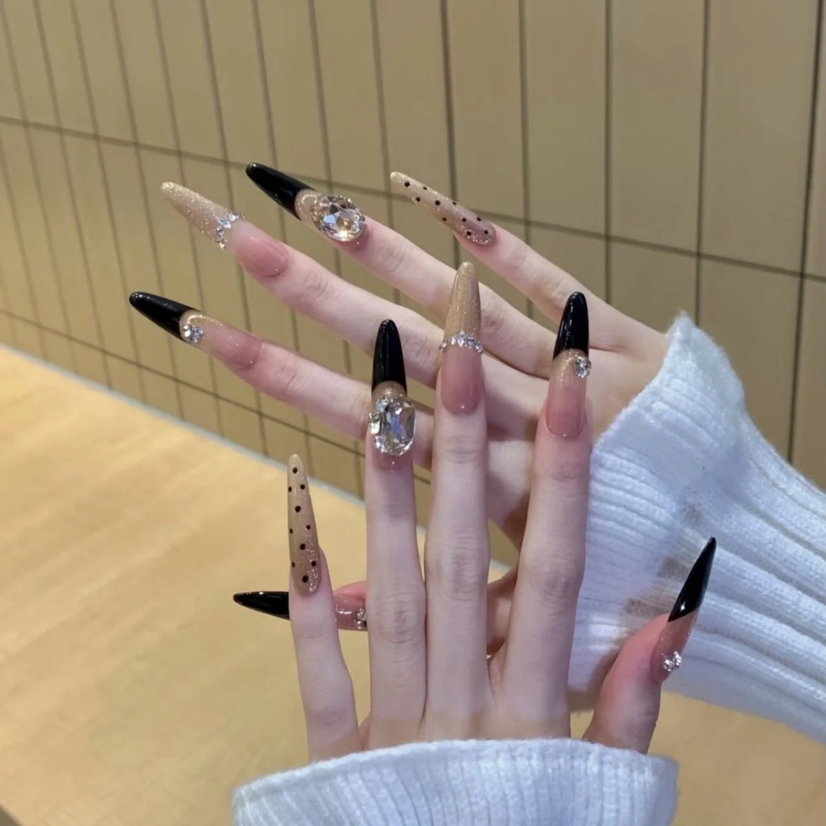 Dames Stiletto Plaknagels Trendy Design voor Elke Gelegenheid 3