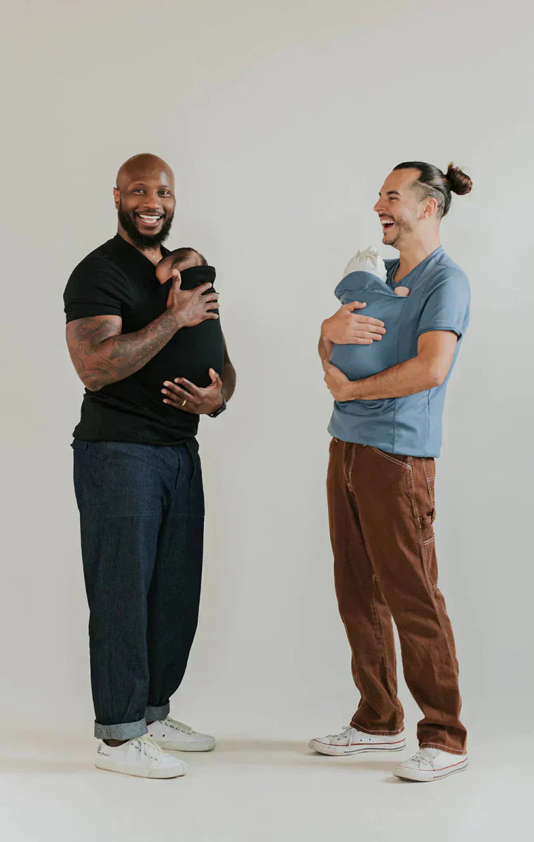 Dames T-shirt Met Borstvoedingsfunctie Voor Handsfree Baby Draagcomfort 1
