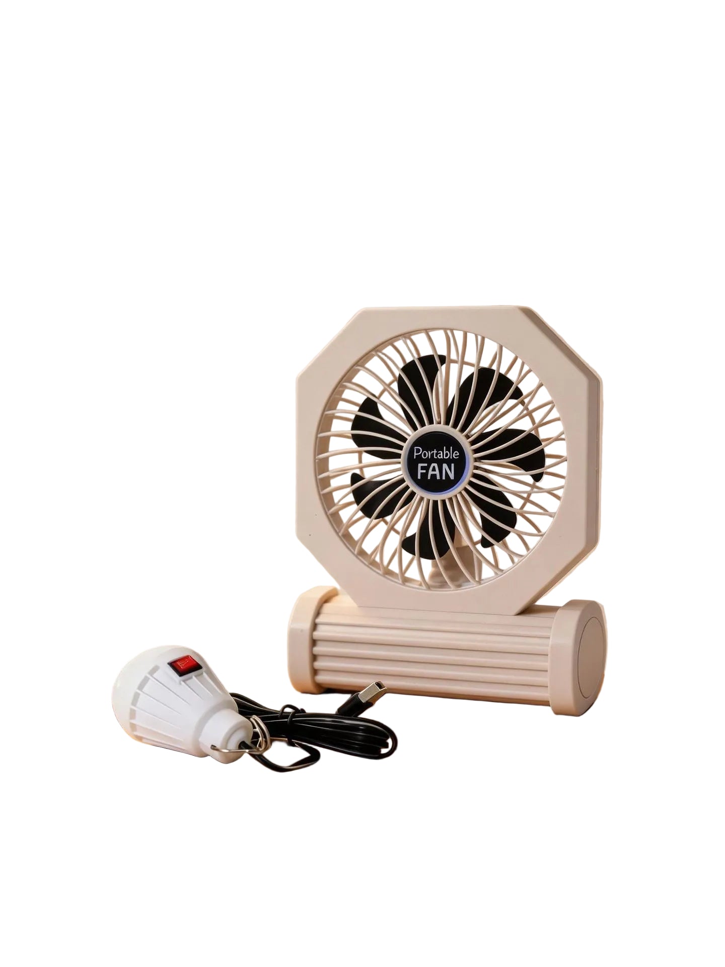 Dames Tafelventilator Draagbaar met USB-aansluiting en Stijlvol Ontwerp 0