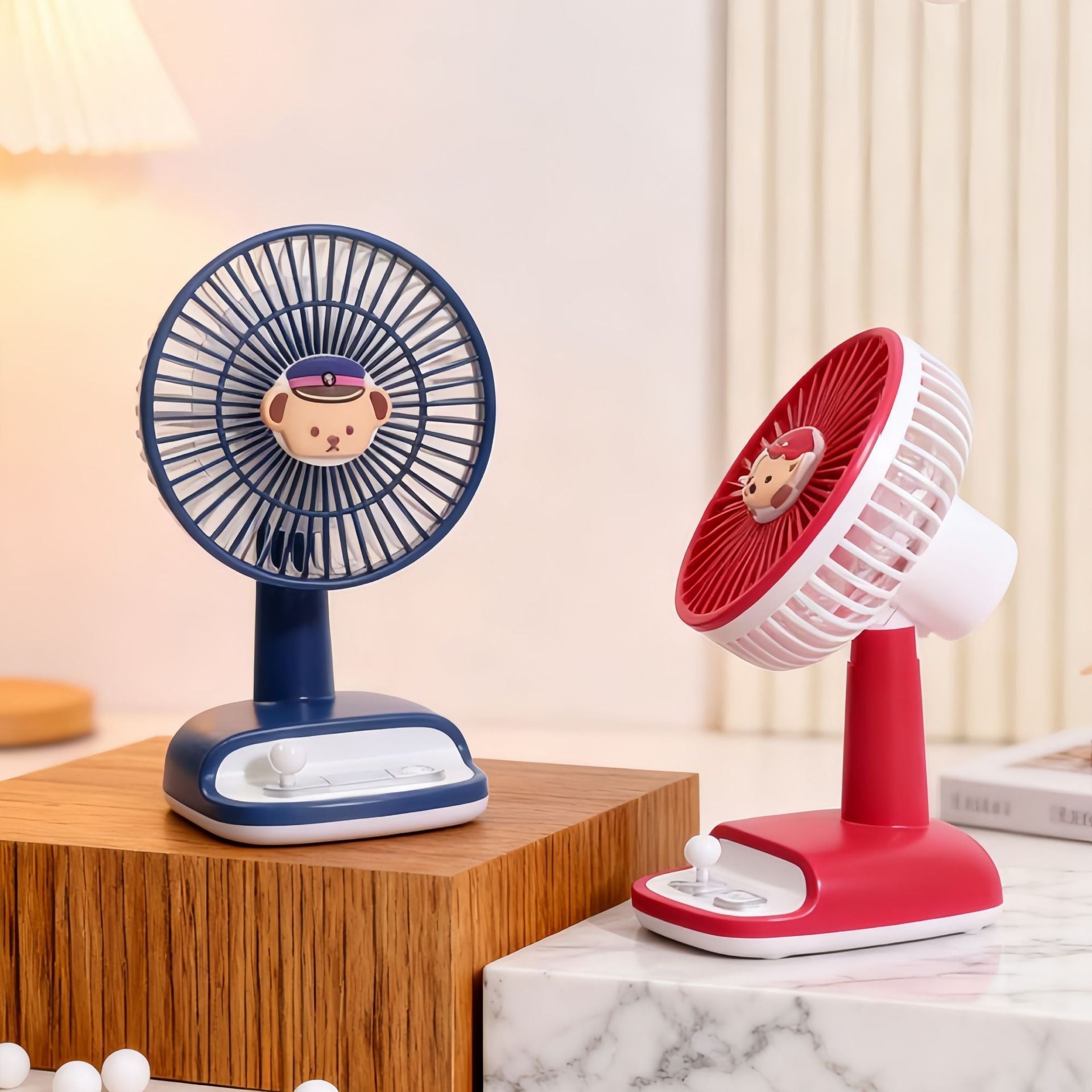 Dames Tafelventilator Flexibele Kantelhoek Modern en Stijlvol 1