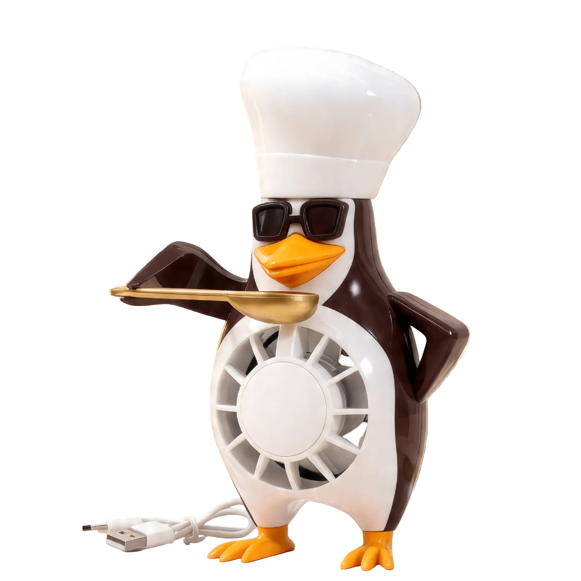 Dames Tafelventilator Pinguïn Design 0