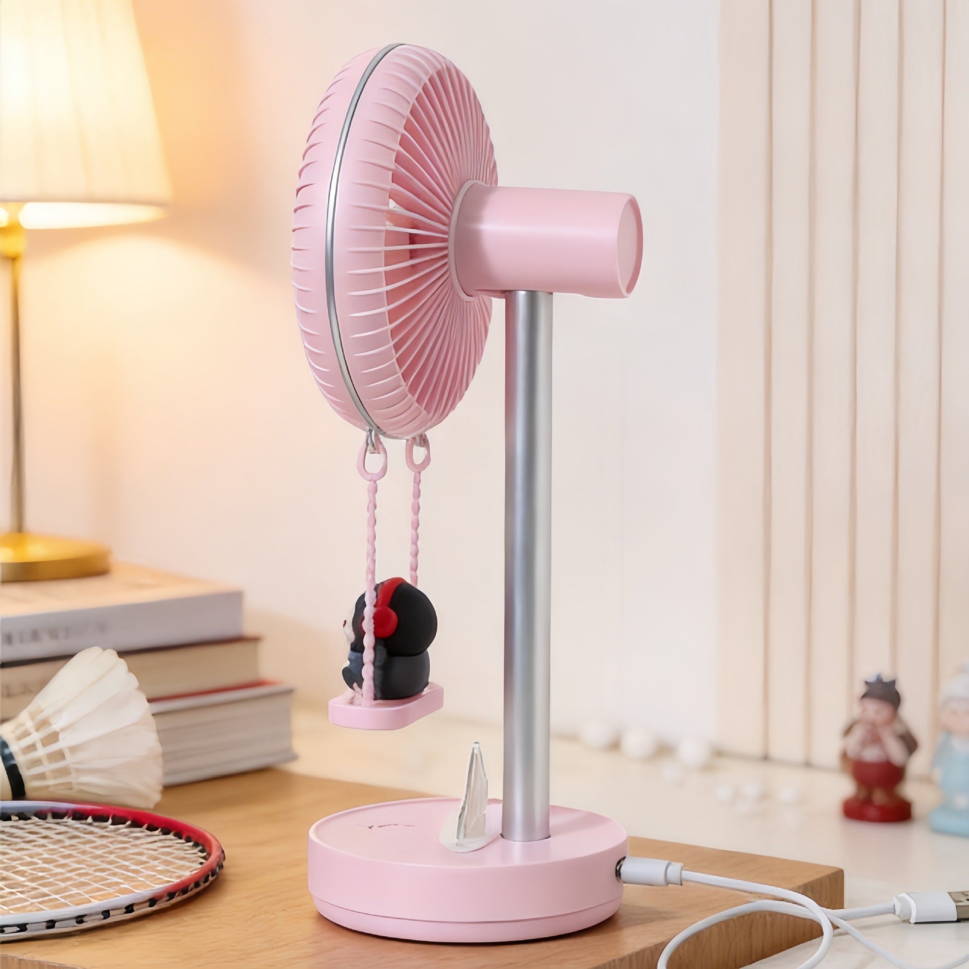 Dames Tafelventilator met Dierenmotief 4