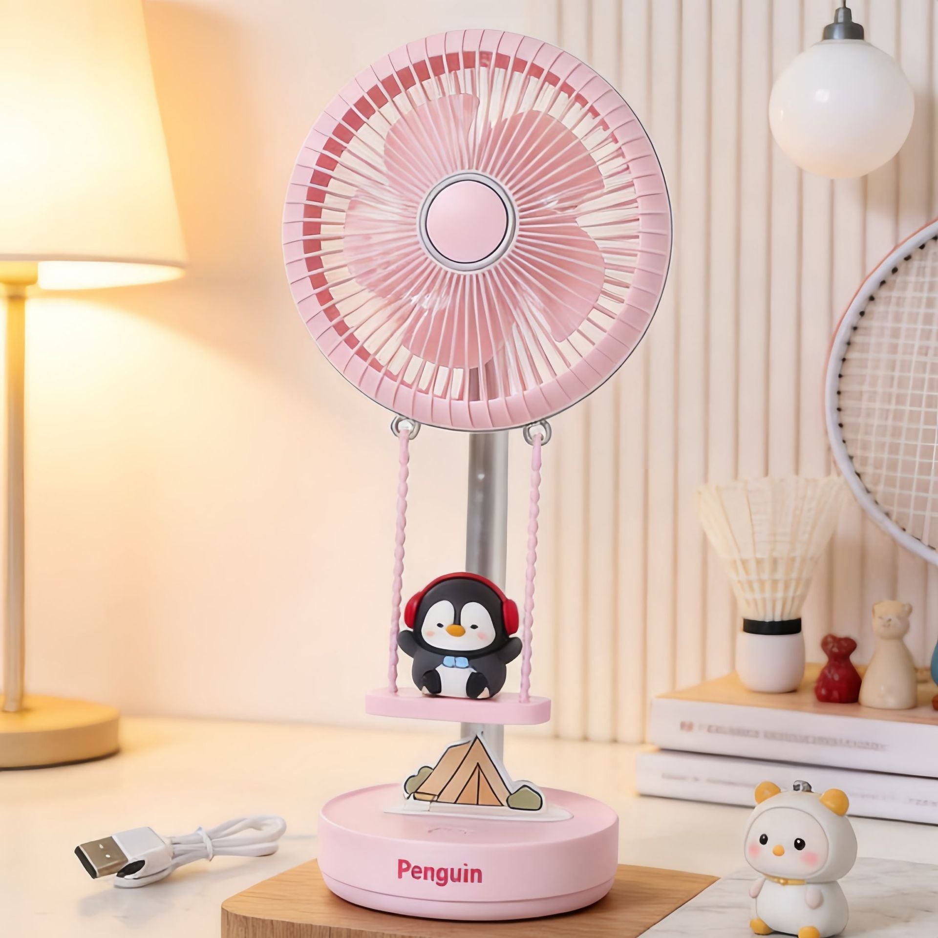 Dames Tafelventilator met Dierenmotief 5